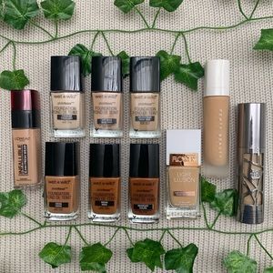 ♥️Foundation♥️ bundle high end and drugstore